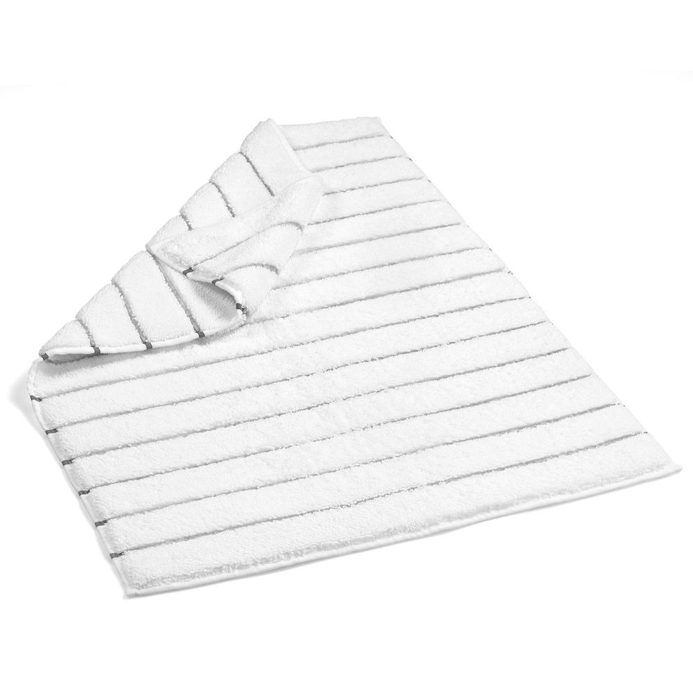 Other bath linens - Lane & Striped Terry Organic Bath Mat - L'APPARTEMENT