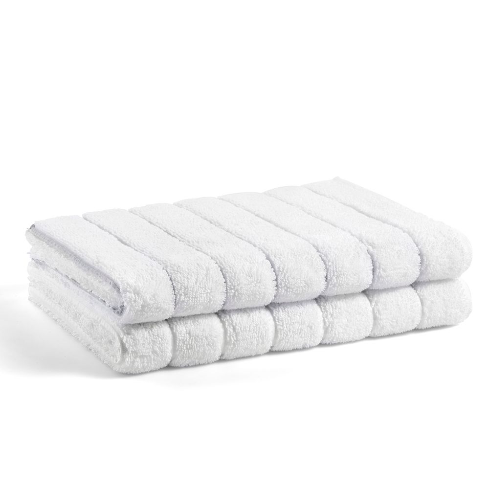 Other bath linens - Lane & Striped Terry Organic Bath Mat - L'APPARTEMENT