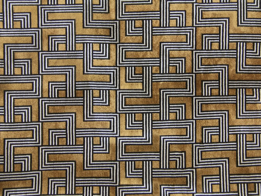 Upholstery fabrics - INTERCEPTION JACQUARD VELVET - ALDECO