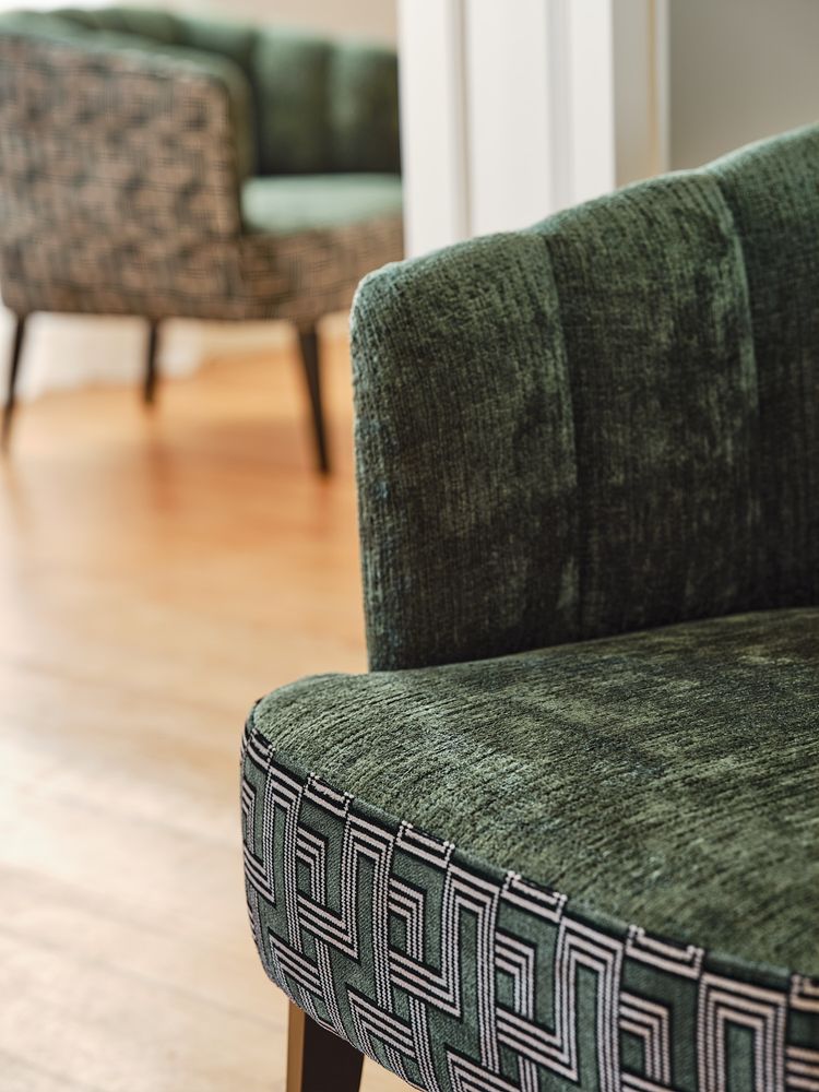 Upholstery fabrics - INTERCEPTION JACQUARD VELVET - ALDECO