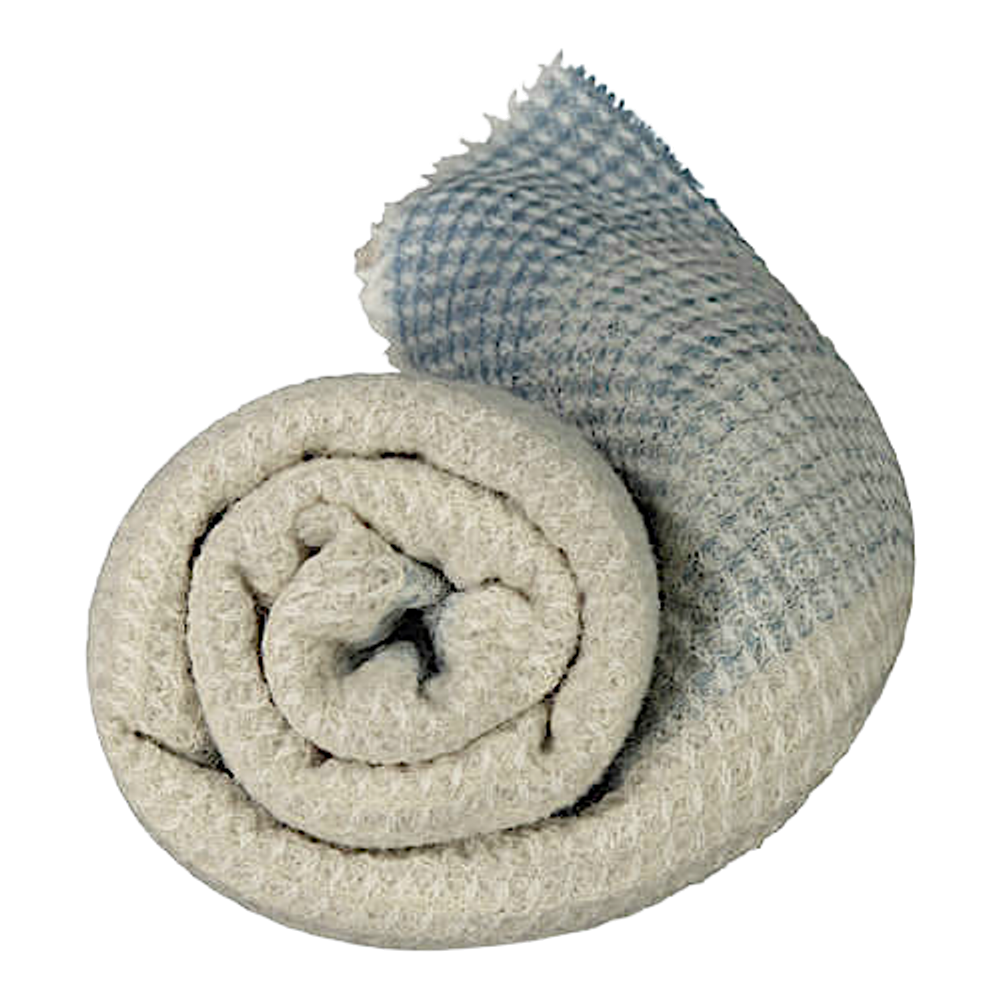 Autres tapis - Couverture en lambswool finlandais teint, Kustavi - BONDEN
