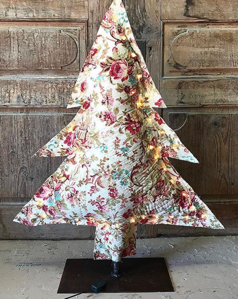 Other Christmas decorations - Christmas trees  - ROSE VELOURS