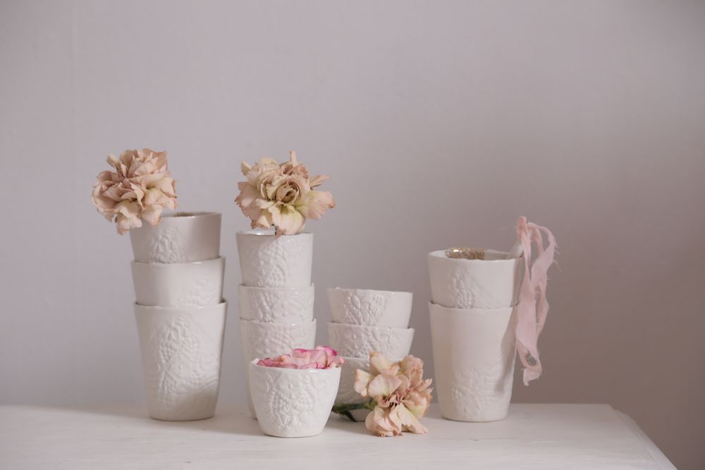 Tasses et mugs - Trio de gobelets. - MYRIAM AIT AMAR