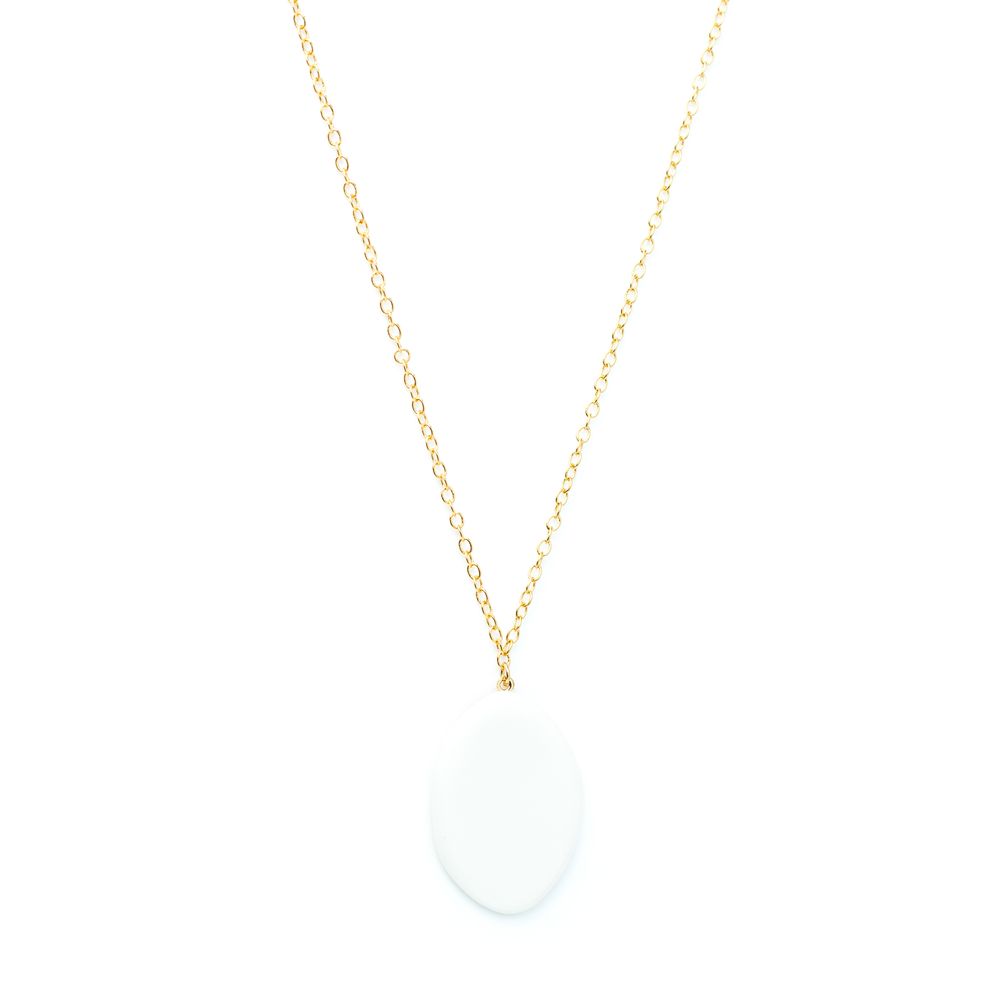 Bijoux - Collier Olea porcelaine - JOUR DE MISTRAL