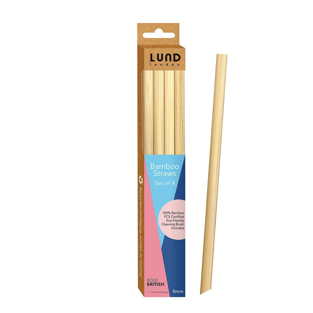 Accessoires de voyage - Pailles en bambou - LUND LONDON