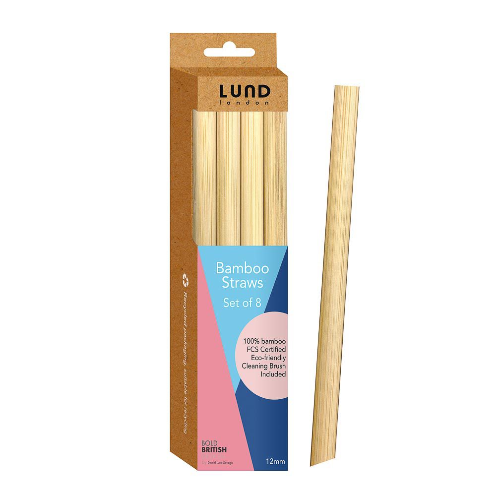 Accessoires de voyage - Pailles en bambou - LUND LONDON