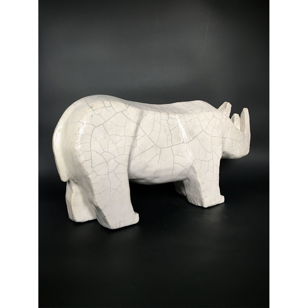 Sculptures, statuettes and miniatures - Loo - Rhinoceros Sculpture - FRENCH ARTS FACTORY