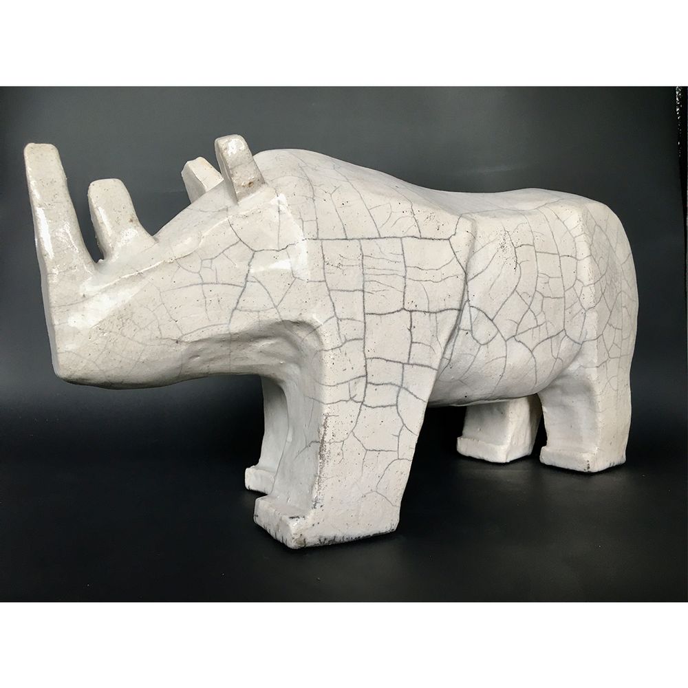 Sculptures, statuettes and miniatures - Loo - Rhinoceros Sculpture - FRENCH ARTS FACTORY