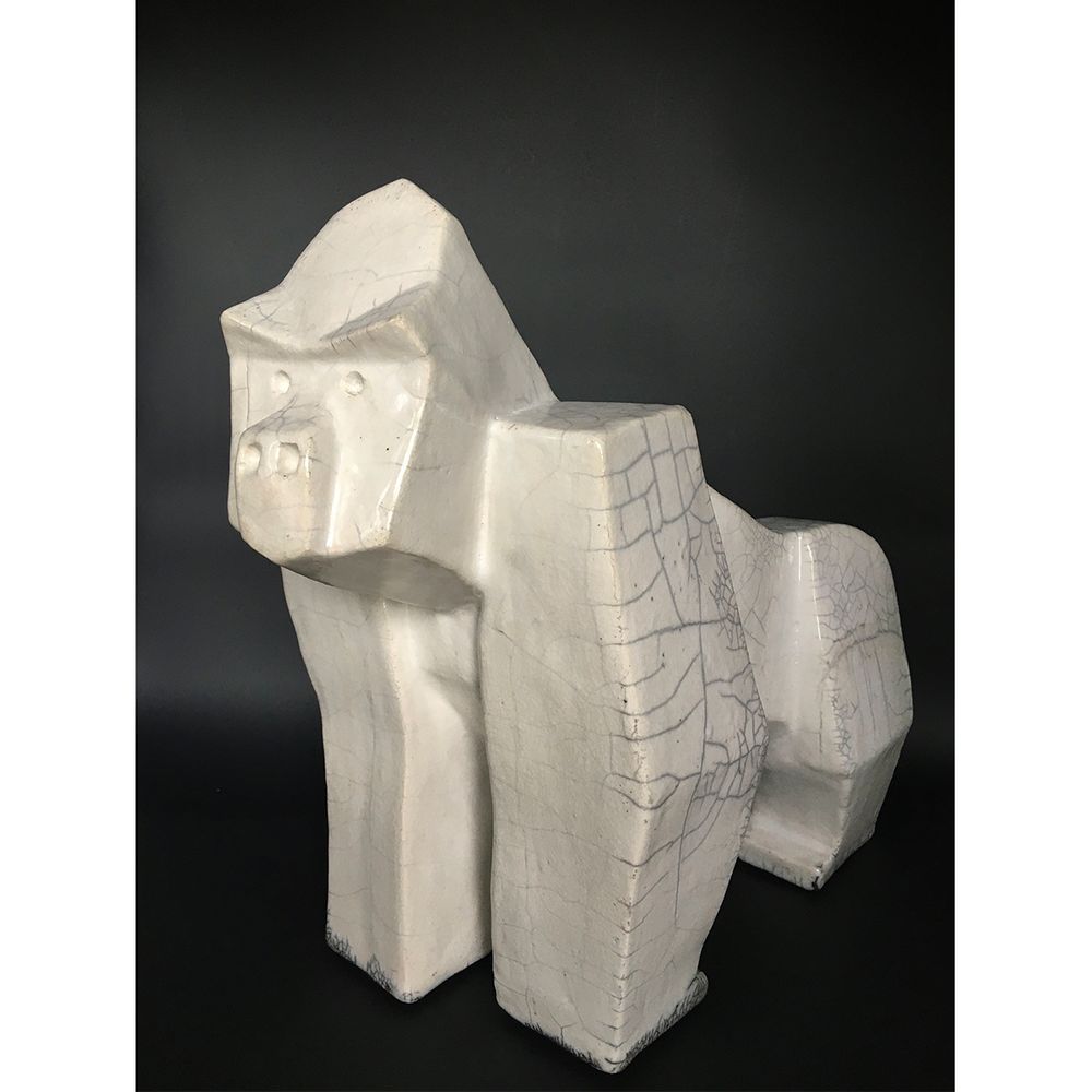 Sculptures, statuettes and miniatures - Bongo - Monkey Sculpture - FRENCH ARTS FACTORY