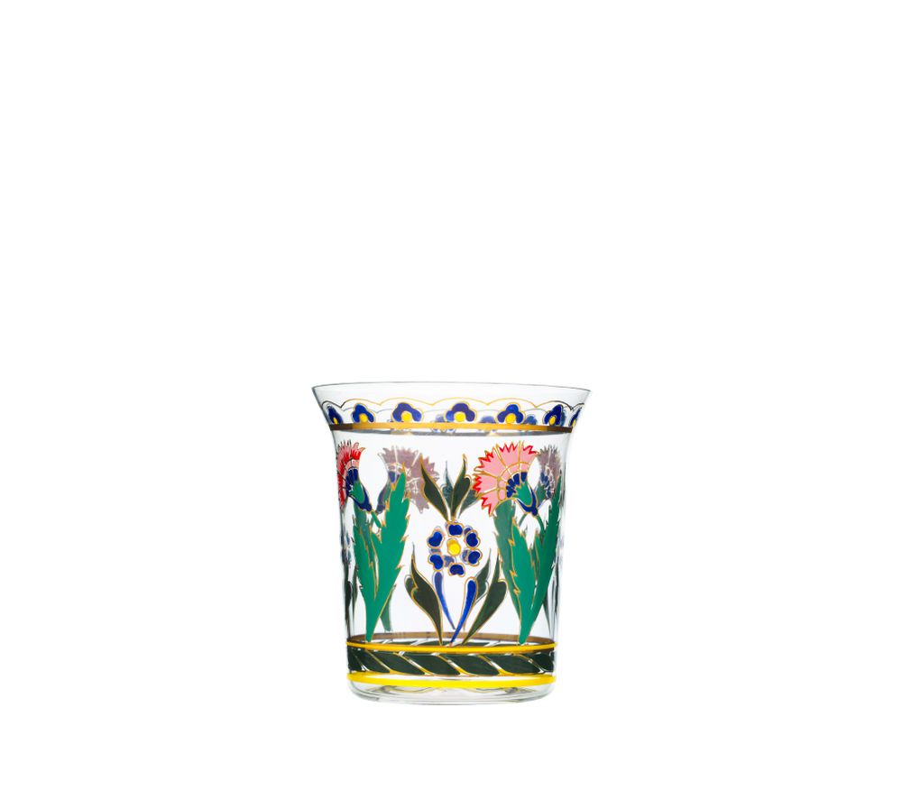 Verre d'art - Fleurs Orientales - LOBMEYR