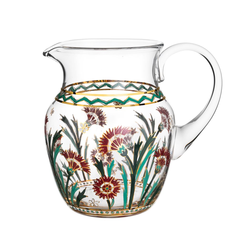 Verre d'art - Fleurs Orientales - LOBMEYR