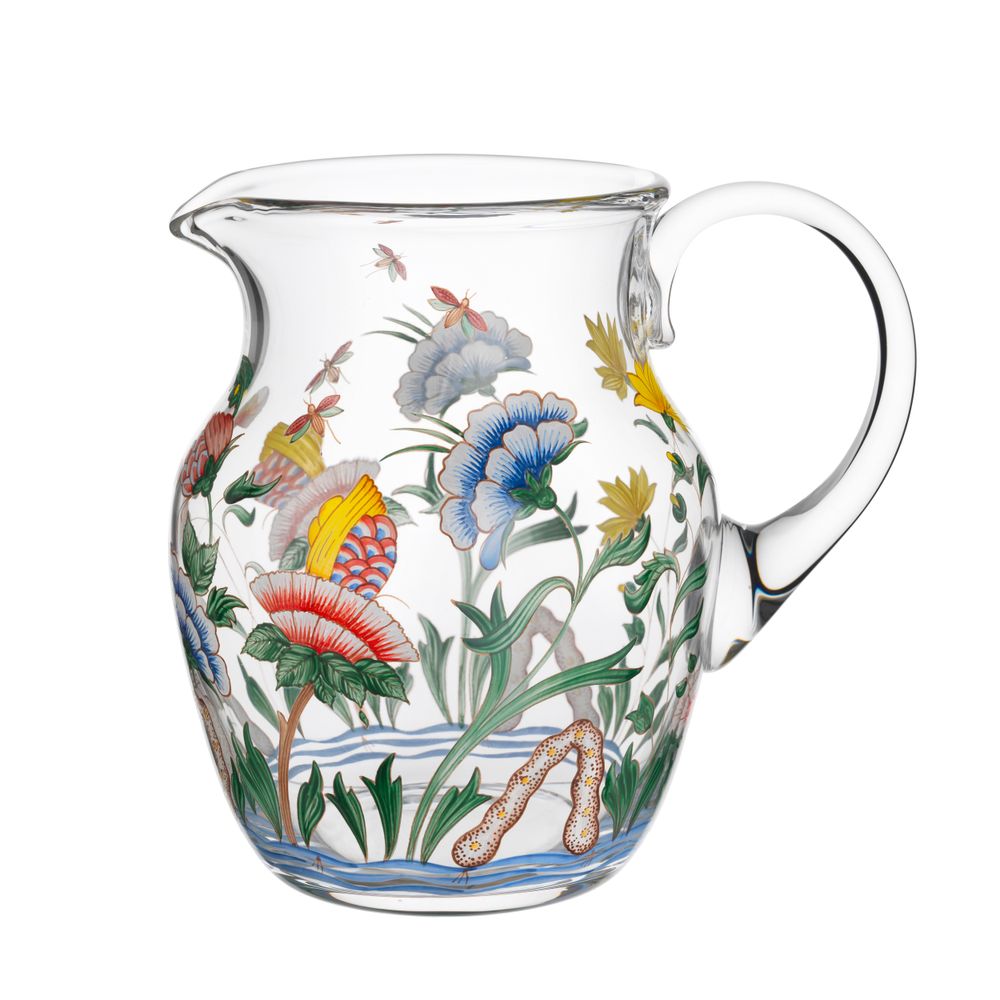 Verre d'art - Fleurs Orientales - LOBMEYR