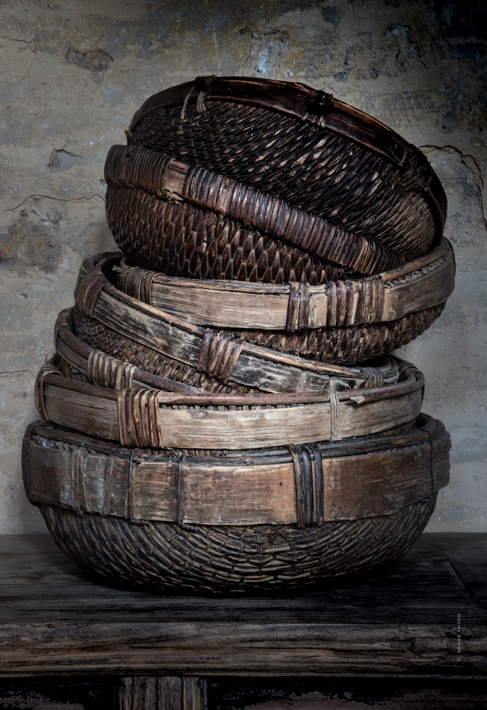 Other tables - Raw elm console from Shanxi - ATMOSPHÈRE D'AILLEURS