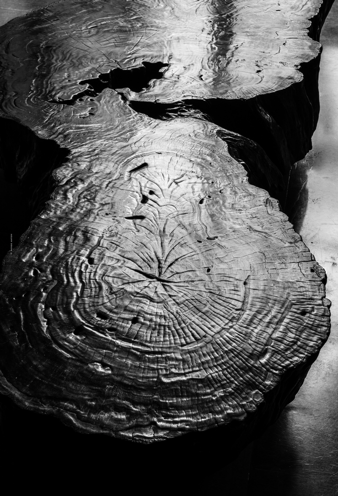 Other tables - Raw elm console from Shanxi - ATMOSPHÈRE D'AILLEURS