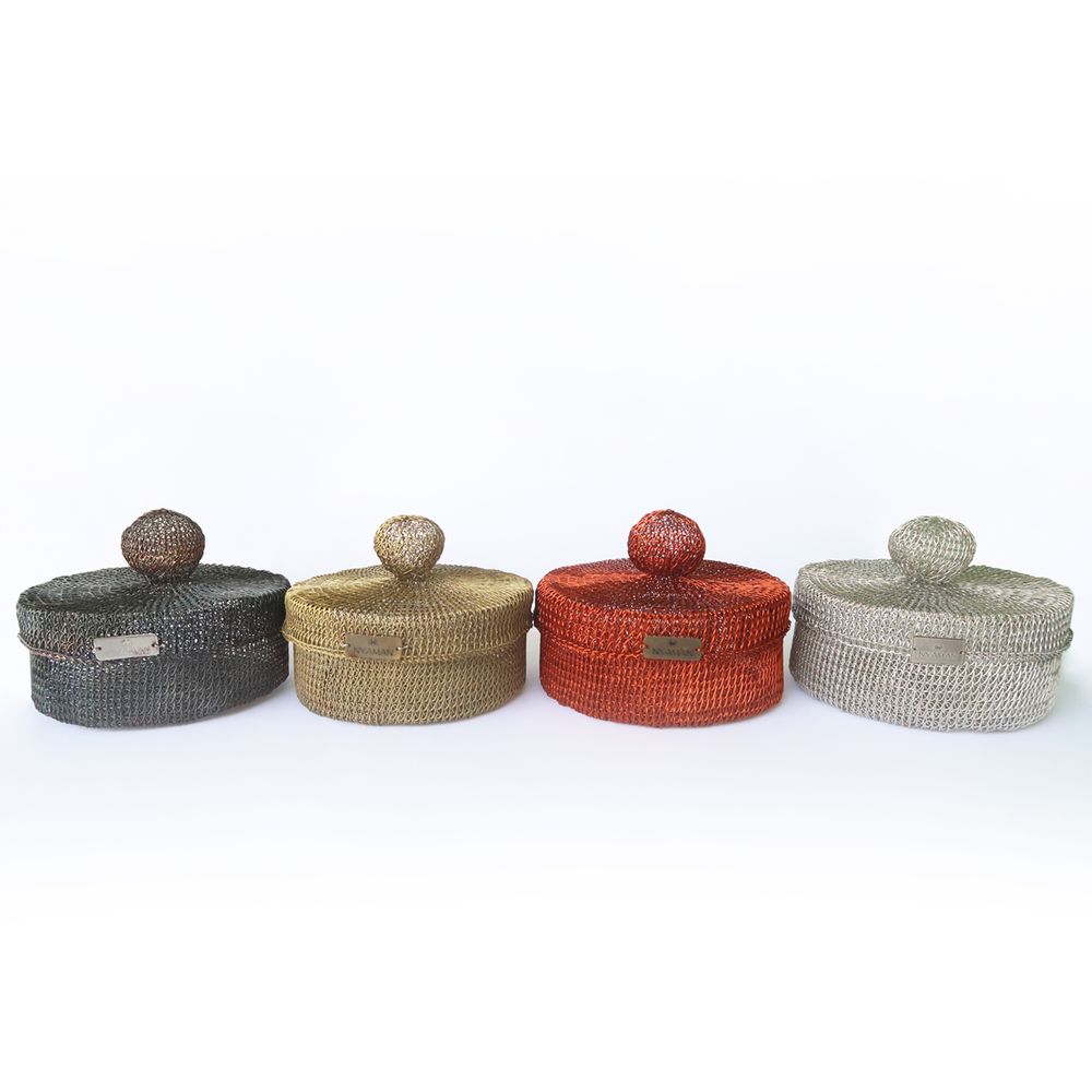 Coffrets et boîtes - Boîte à bijoux en fil tissé - NYAMAN GALLERY BALI