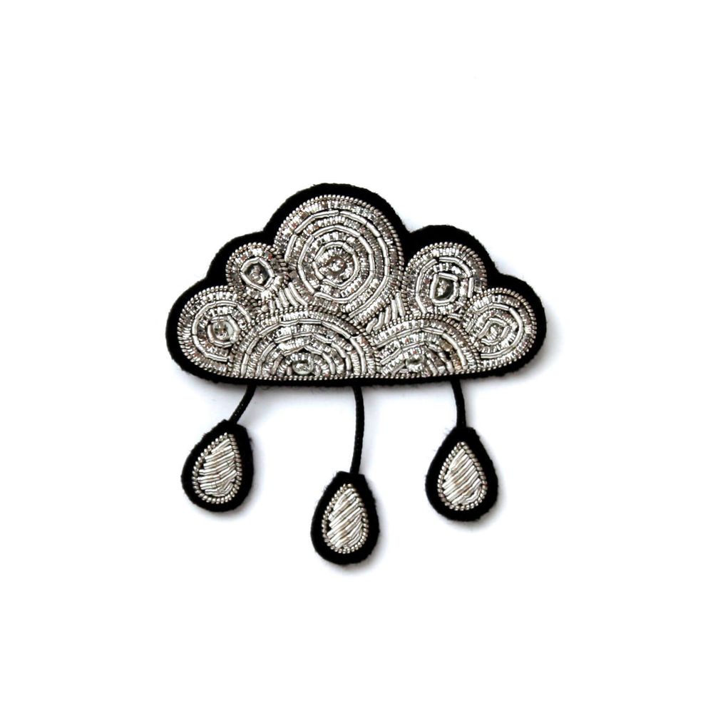 Mode enfantine - Broche - Nuage et pluie - MACON & LESQUOY