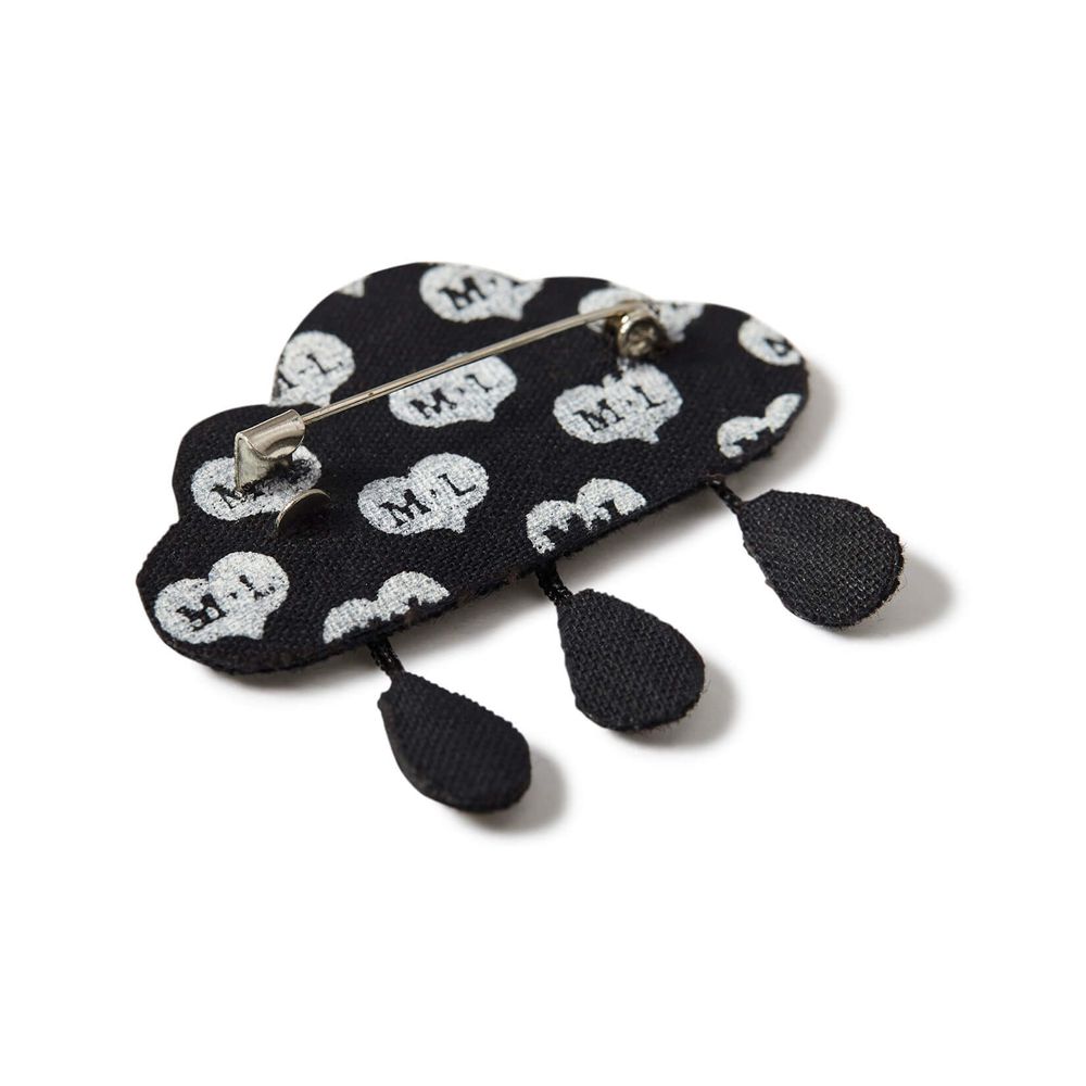 Mode enfantine - Broche - Nuage et pluie - MACON & LESQUOY