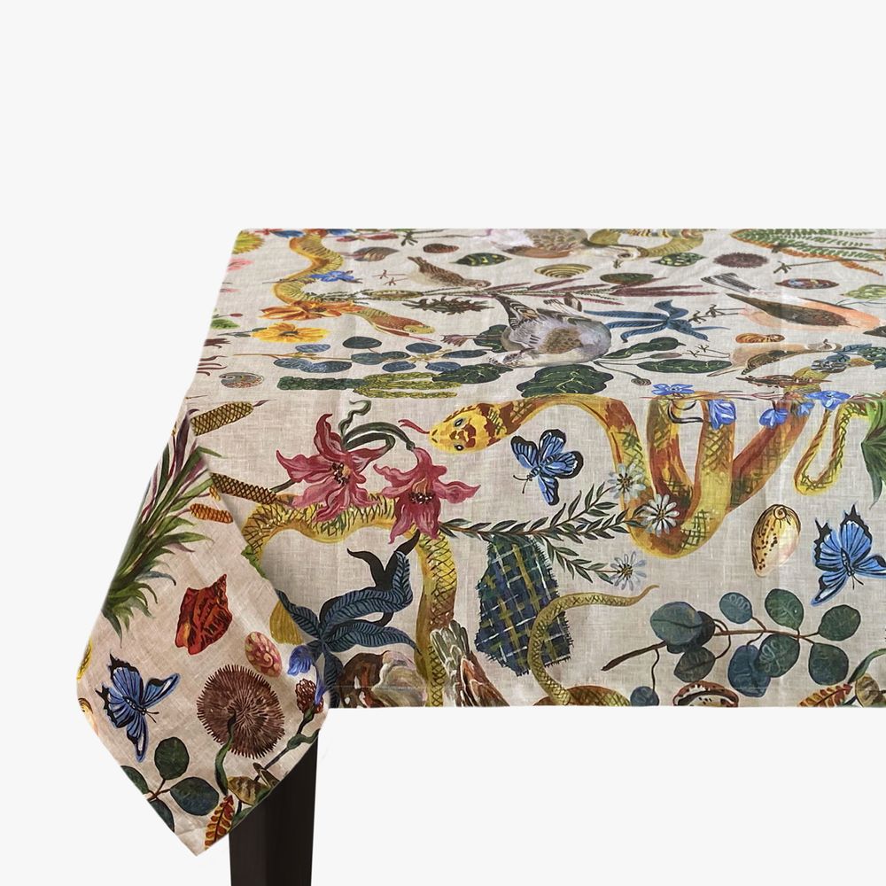 Table cloths - Birds in the Dunes - Kitchen Linens - AVENIDA HOME
