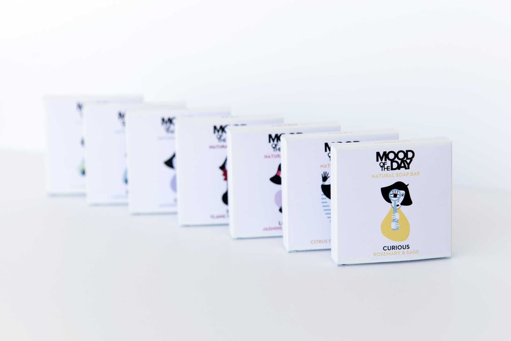 Gifts - MOOD OF THE DAY 60g SOAP BARS - MOOD OF THE DAY