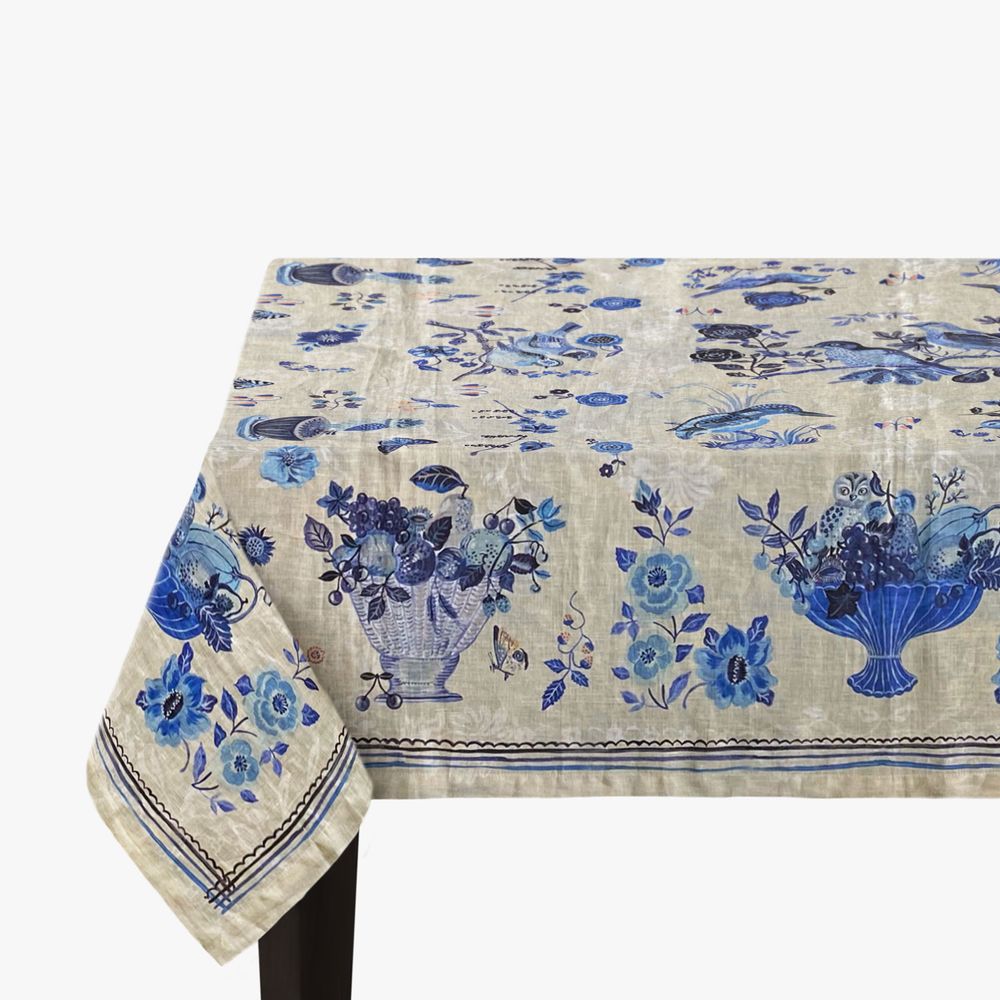 Table cloths - The Blue Story - Kitchen Linens - AVENIDA HOME