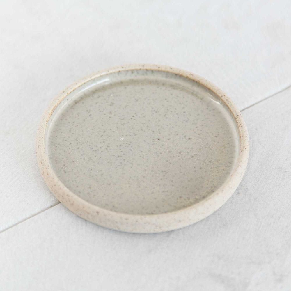 Soap dishes - STONEWARE SMALL PLATE - COOL COLLECTION