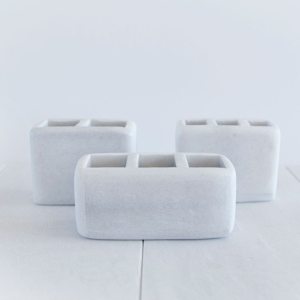 Sets de bureaux  - ACCESSOIRES DE BAIN EN MARBRE - COOL COLLECTION