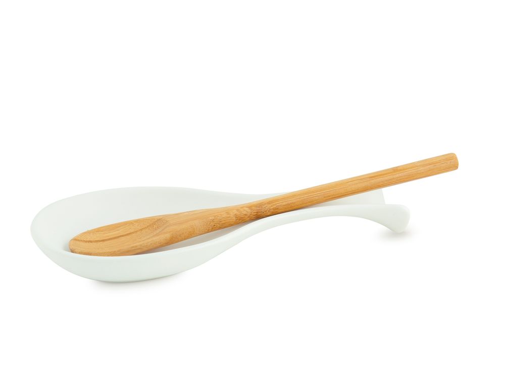 Ustensiles de cuisine - Porte-cuillère en céramique blanche CC70119 - ANDREA HOUSE