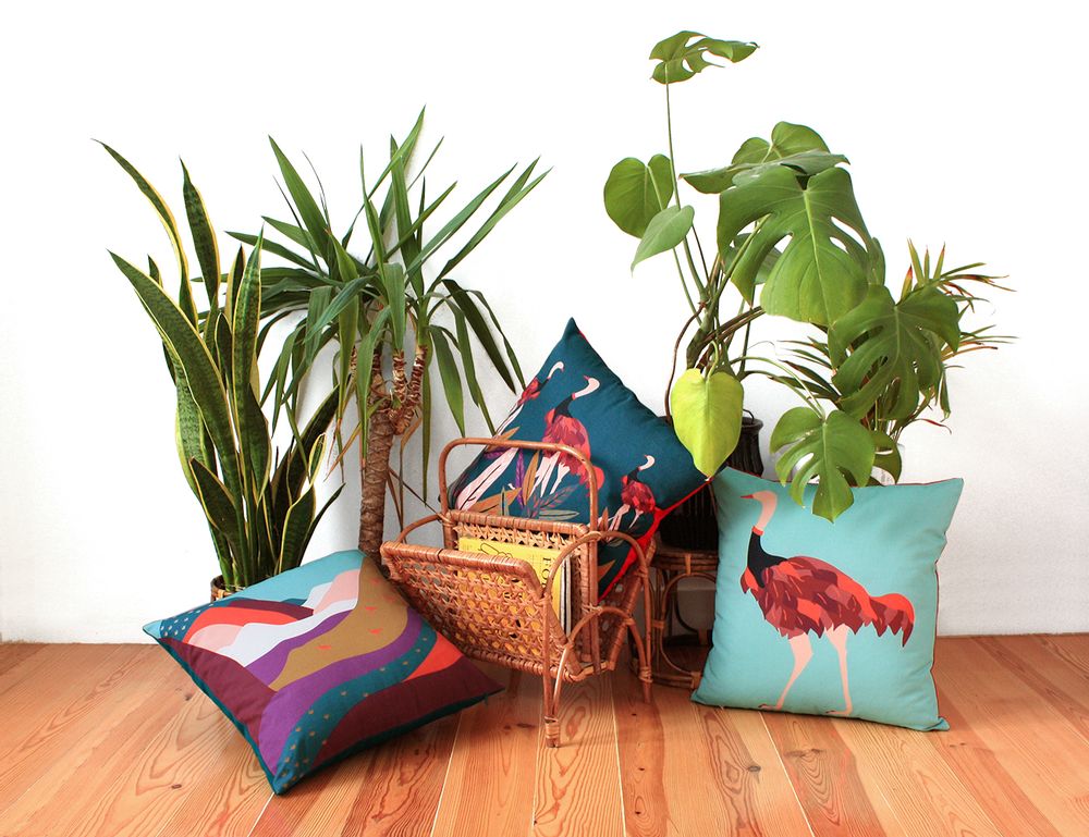 Fabric cushions - SAFARI cushions - MY FRIEND PACO