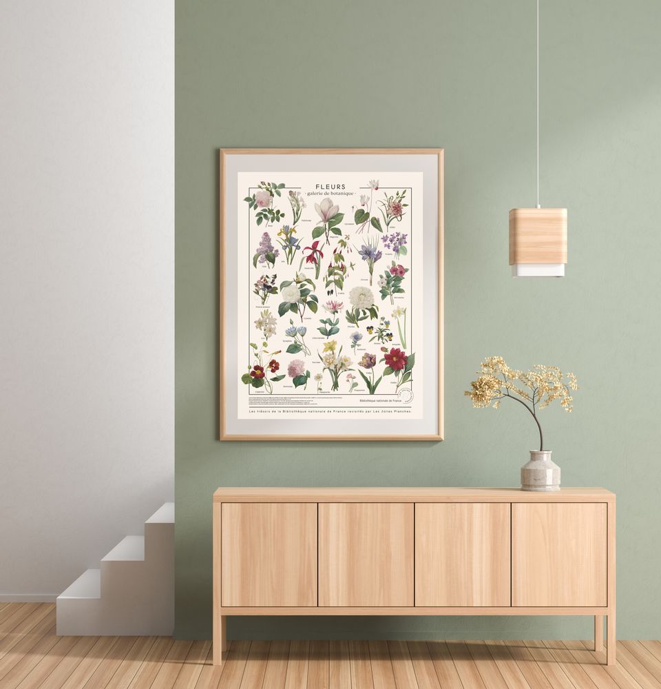 Poster - POSTER/FLOWERS - LES JOLIES PLANCHES