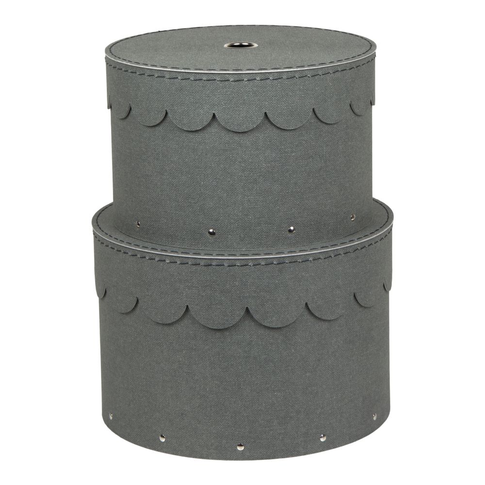 Decorative objects - Round box / Wilma - BIGSO BOX OF SWEDEN