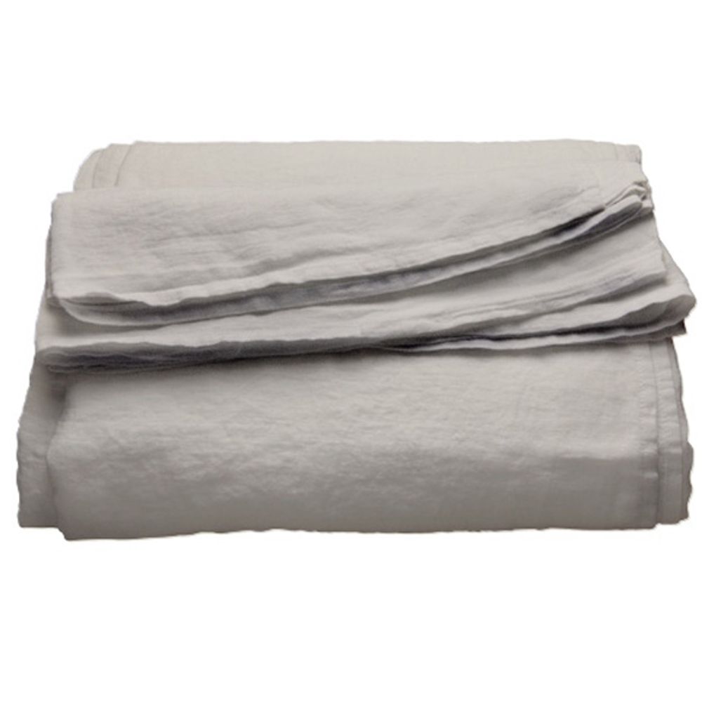 Linge de lit - Linge de lit en lin lavé - LE MONDE SAUVAGE BEATRICE LAVAL