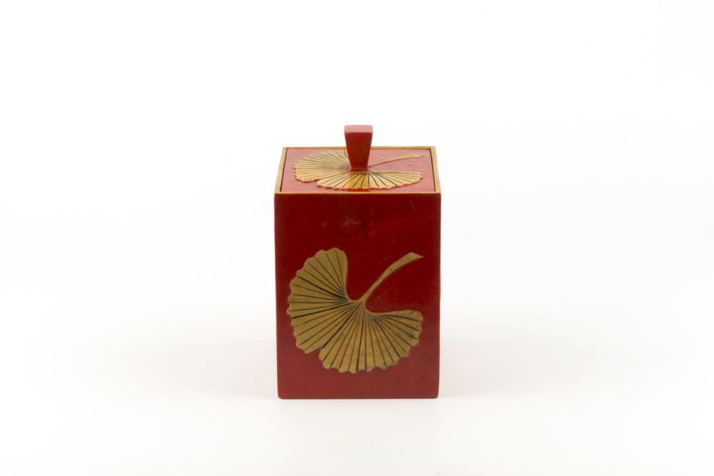 Objets de décoration - Trivet and boxes in stone with Ginkgo design - L INDOCHINEUR X RIVÊT