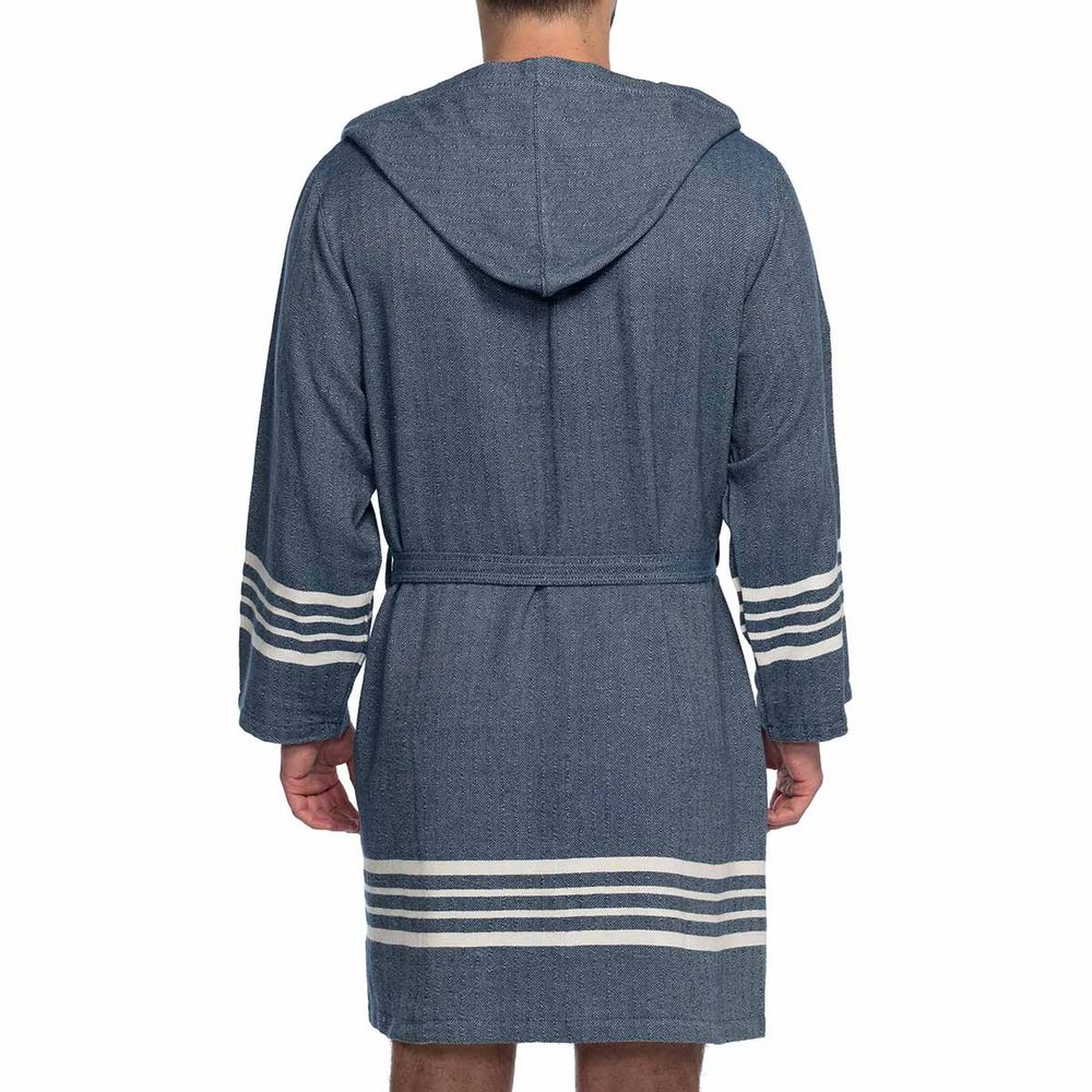 Serviettes de bain - PEIGNOIR À CAPUCHE SULTAN UNISEXE COTON - LALAY