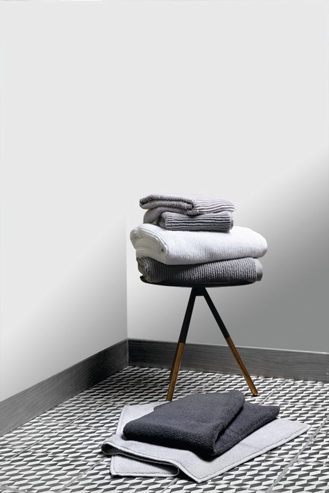 Autres linges de bain - Serviette de bain et tapis de bain côtelés - L'APPARTEMENT