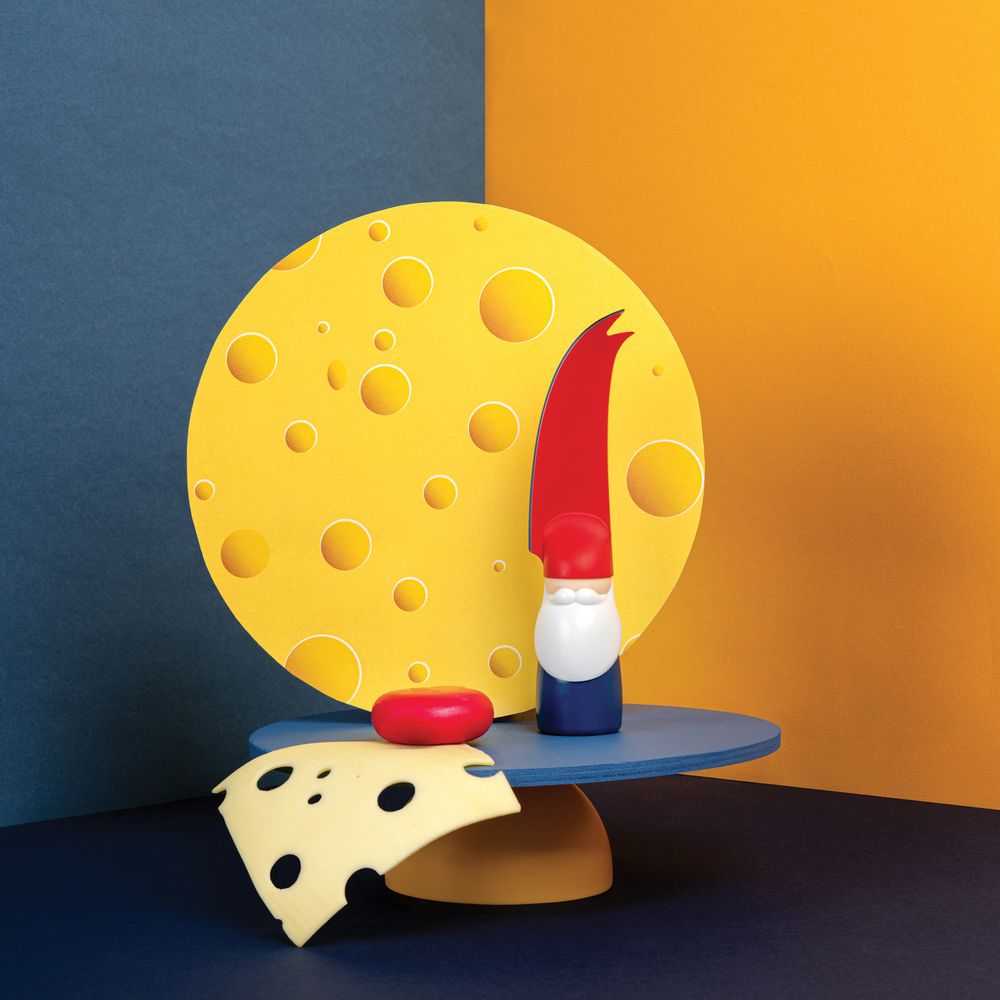 Couverts & ustensiles de cuisine - Bert - couteau à fromage - PA DESIGN