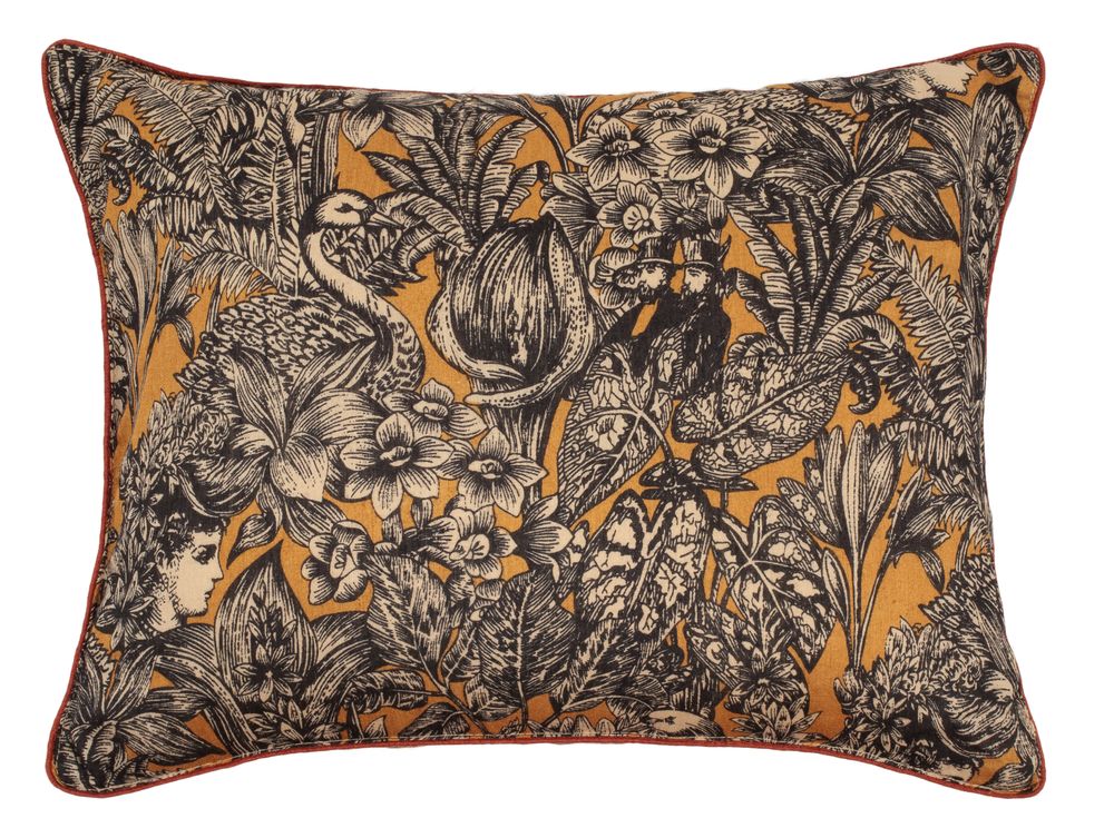 Fabric cushions - Japanese cushions - LE MONDE SAUVAGE BEATRICE LAVAL