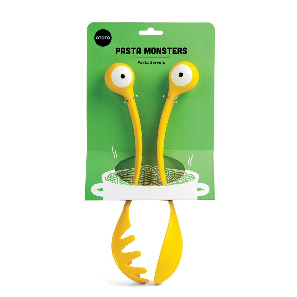 Couverts & ustensiles de cuisine - MONSTER :Bocaux, marque page - couvert à spaghettis & passoire - PA DESIGN
