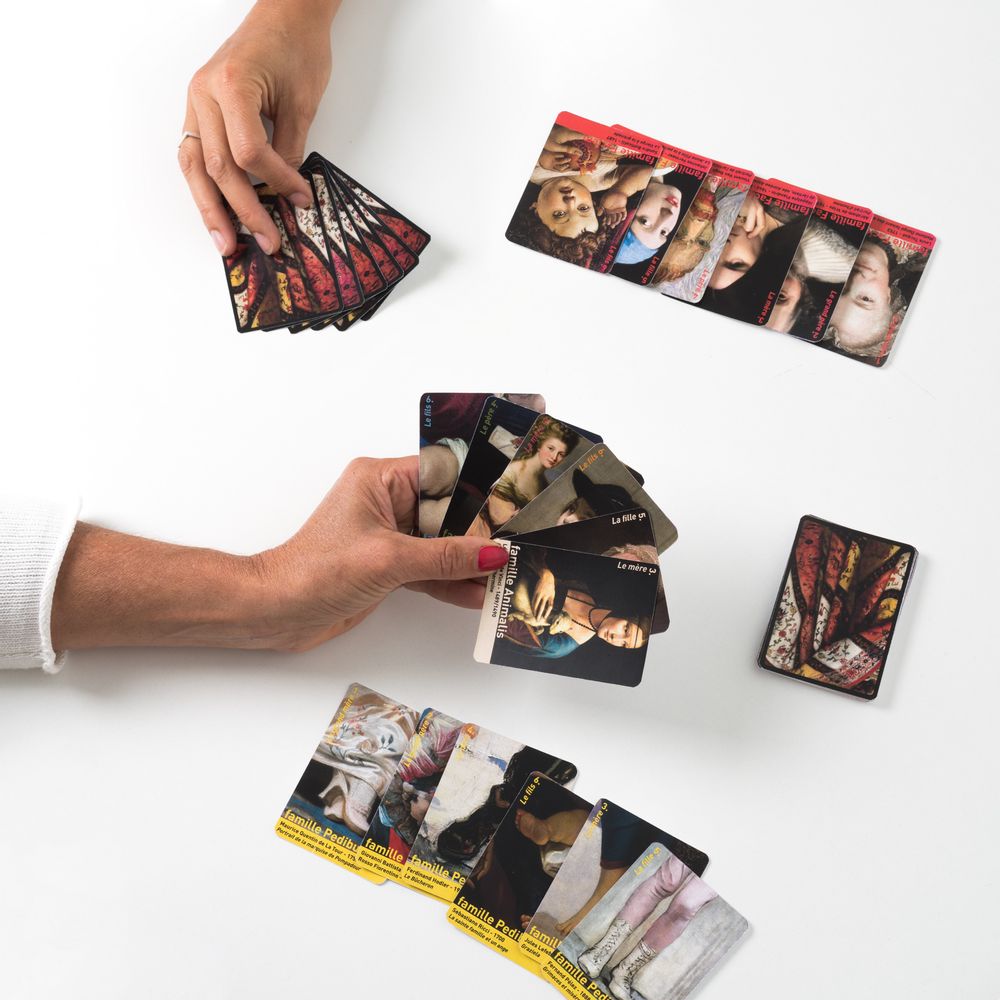 Children's games - Focus on art - Game of 7 families - PA DESIGN