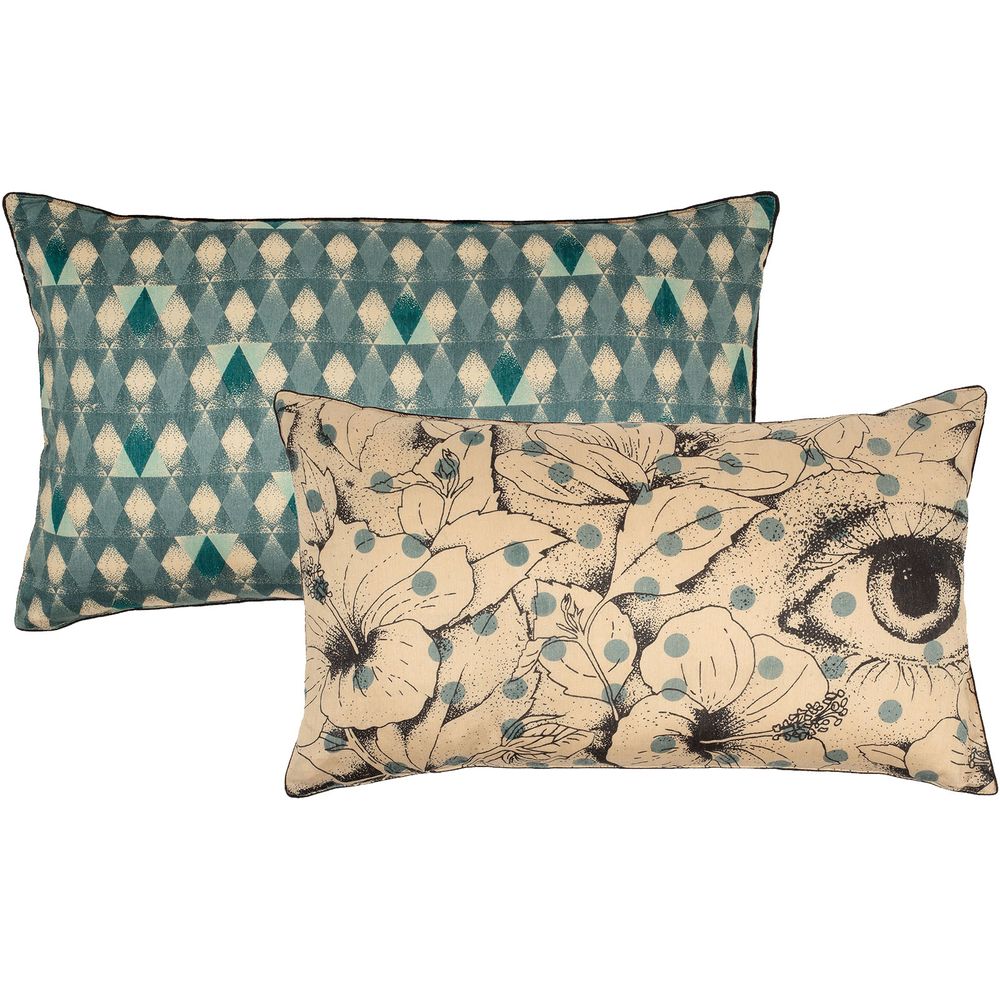 Coussins textile - Coussins Japonais - LE MONDE SAUVAGE BEATRICE LAVAL