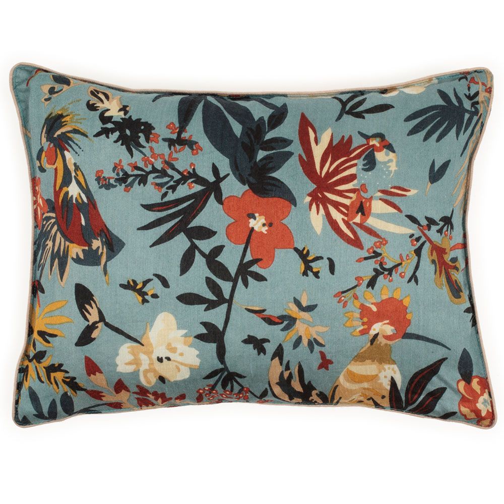 Coussins textile - Coussins Japonais - LE MONDE SAUVAGE BEATRICE LAVAL