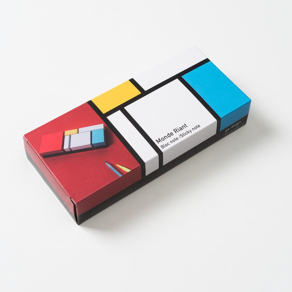 Design objects - Laughing World - Sticky Note Pads - PA DESIGN