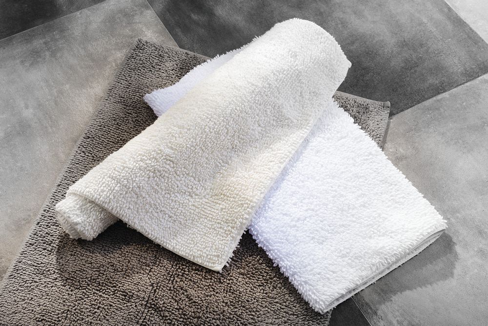 Rugs - Diagonal & Terry & Neppy Tufted Bath Rug - L'APPARTEMENT