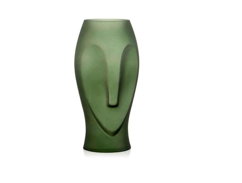 Vases - Vase en verre vert mat CR70133 - ANDREA HOUSE