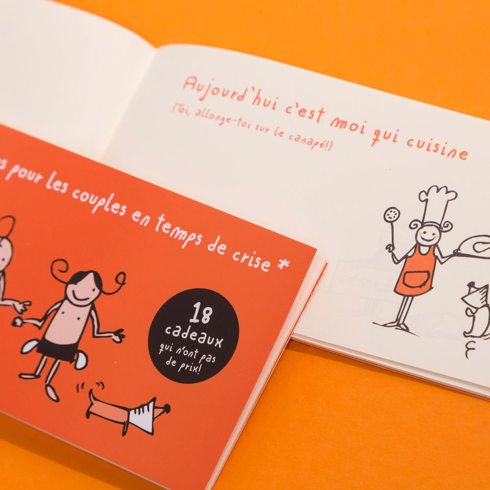 Cadeaux - carnet de bons - couples - amis - enfants - maman - PA DESIGN