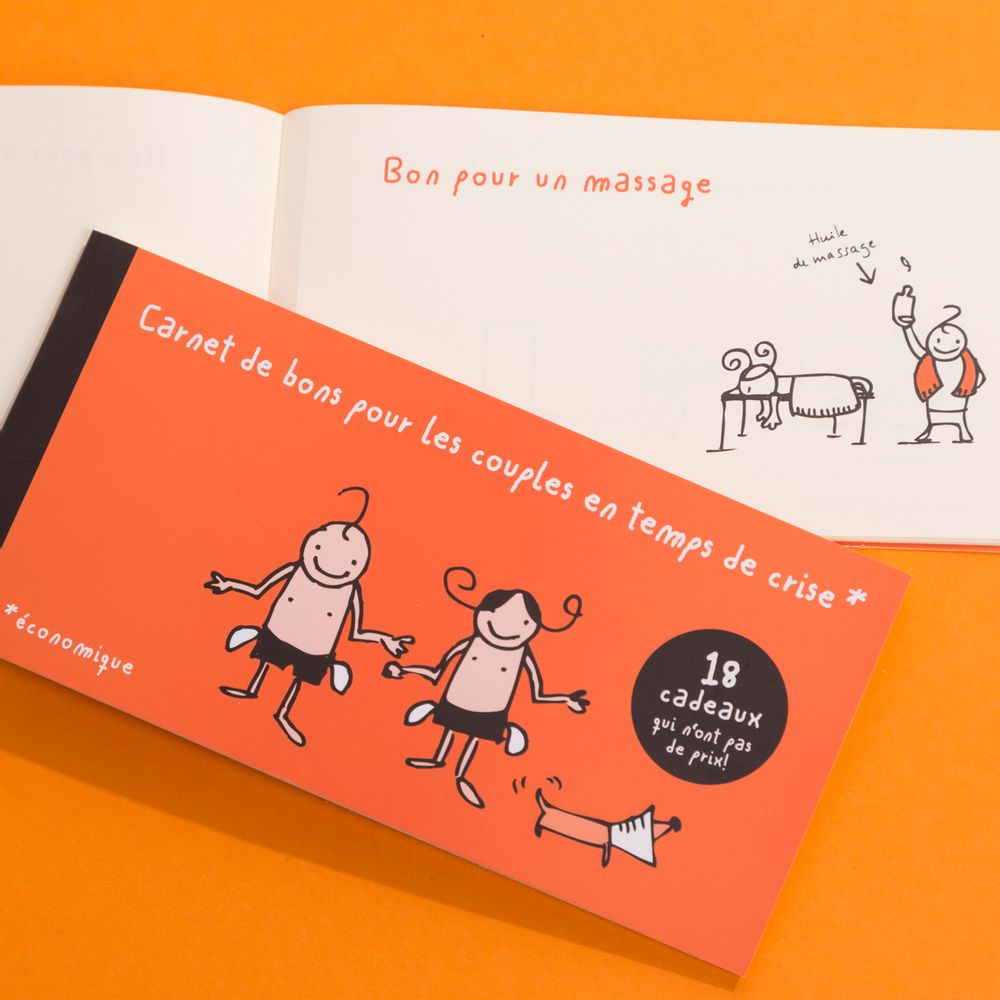 Cadeaux - carnet de bons - couples - amis - enfants - maman - PA DESIGN