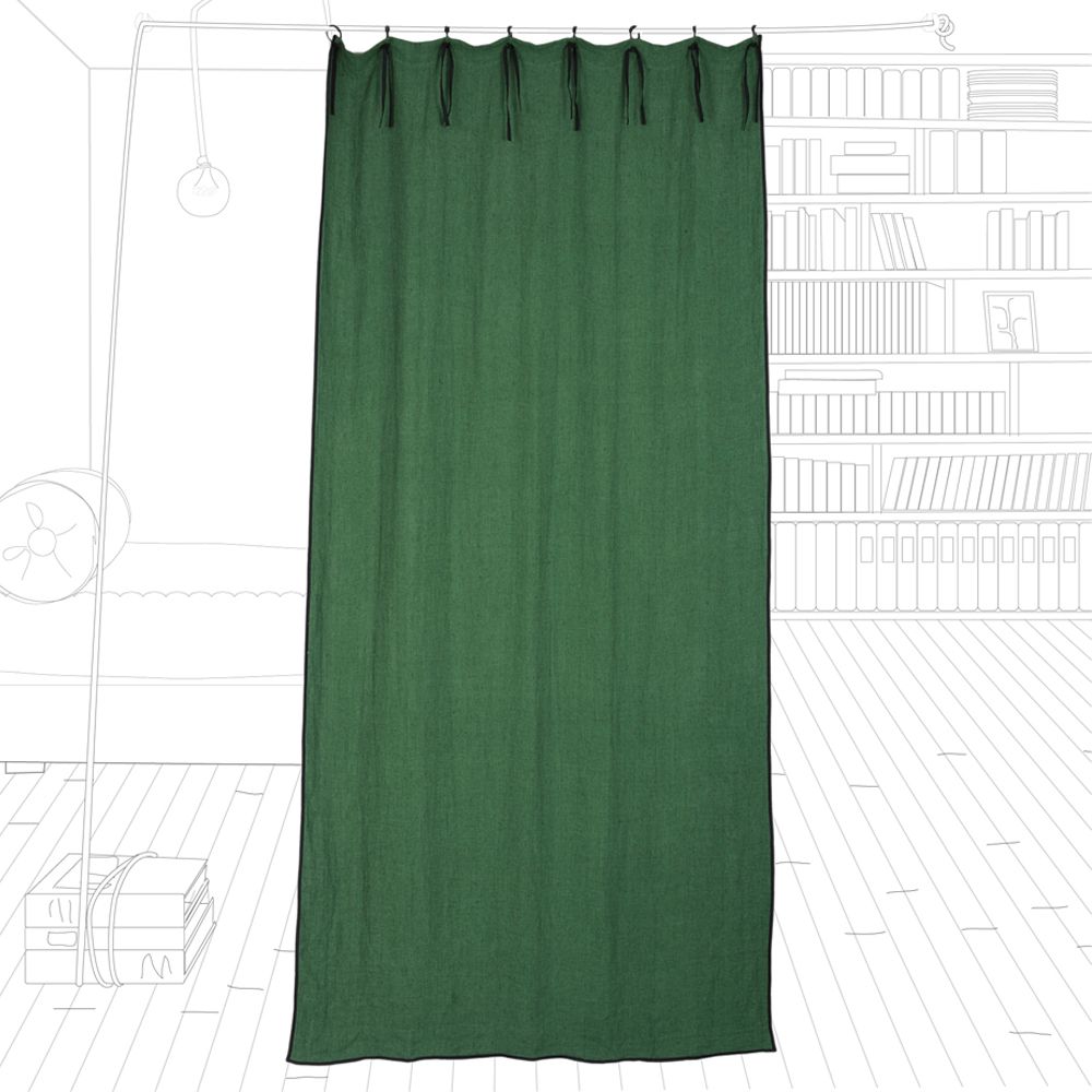 Curtains and window coverings - Brooklyn Curtains - LE MONDE SAUVAGE BEATRICE LAVAL