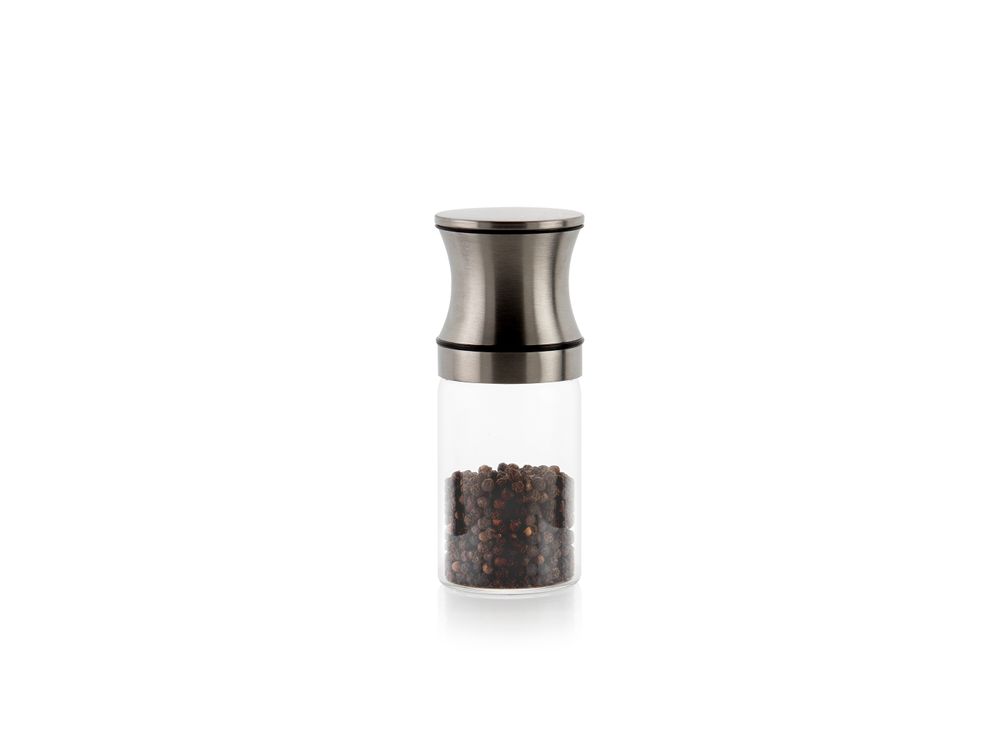 Tea and coffee accessories - Glass pepper mill MS70216 - ANDREA HOUSE
