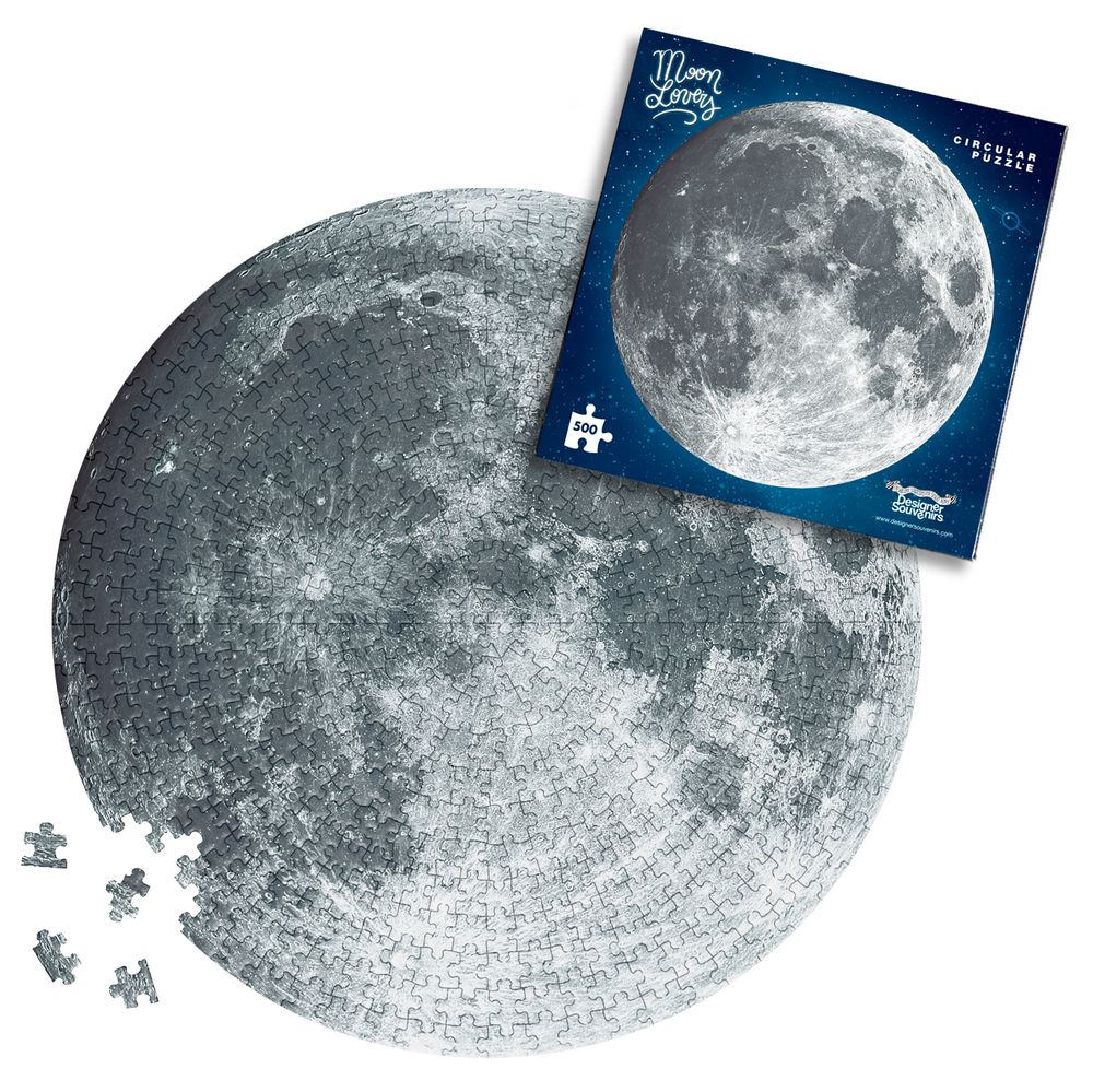 Cadeaux - Puzzle circulaire Moon Lovers - DESIGNER SOUVENIRS