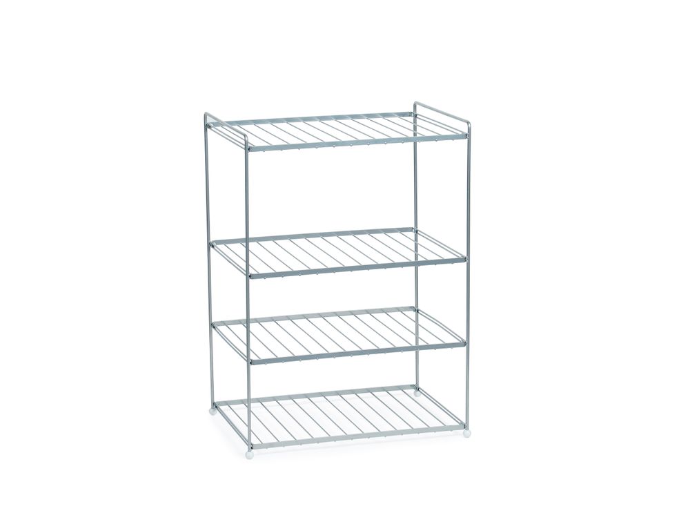 Kitchens furniture - Aluminium 4-tier shelf OR70182 - ANDREA HOUSE
