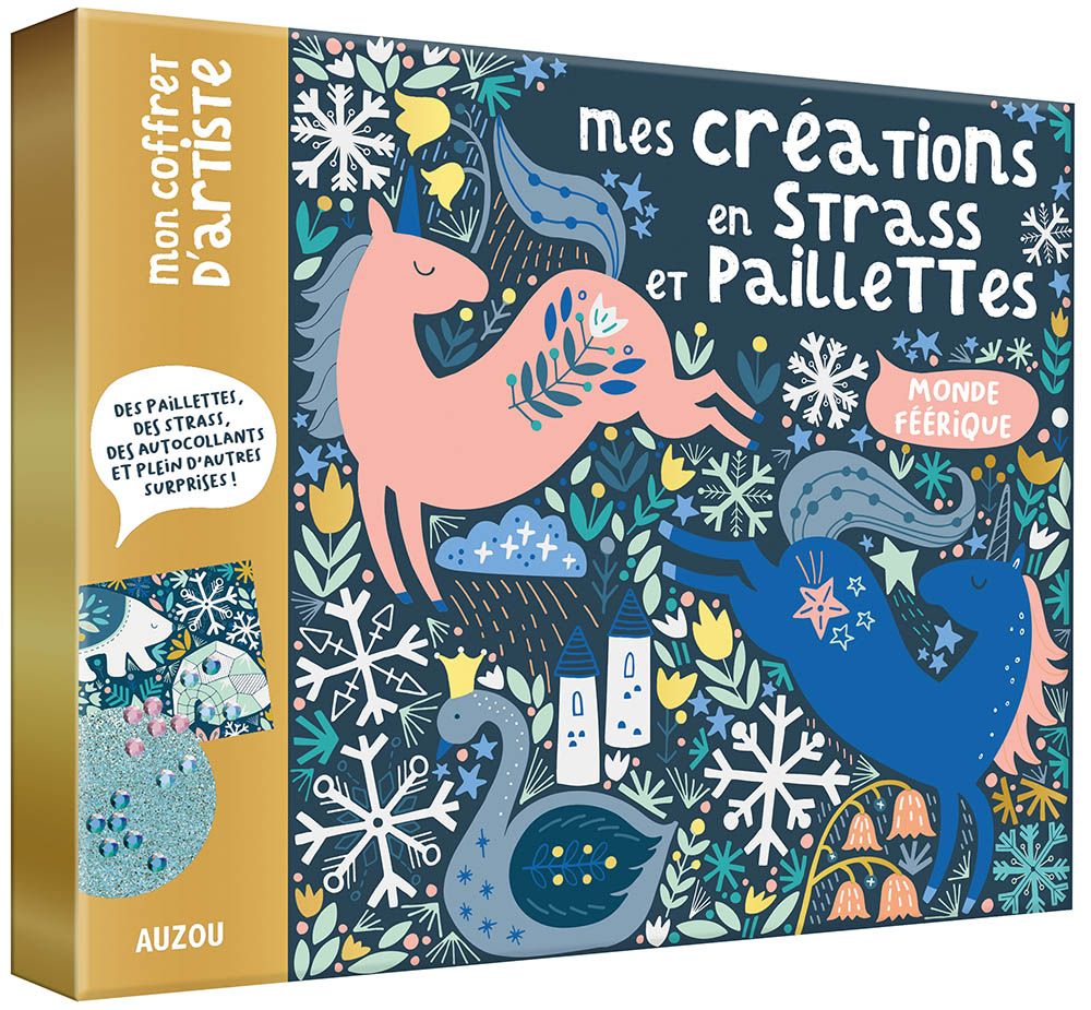 Loisirs créatifs pour enfant - Mon coffret d'artiste - AUZOU